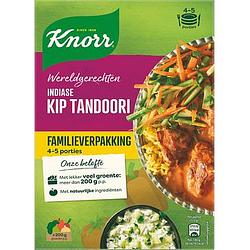 Foto van Knorr wereldgerechten maaltijdpakket indiase kip tandoori xxl 493g bij jumbo