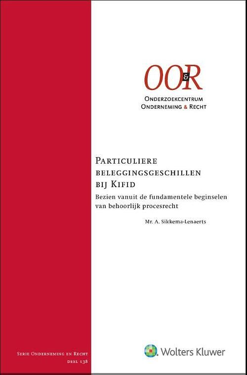 Foto van Particuliere beleggingsgeschillen bij kifid - hardcover (9789013171808)