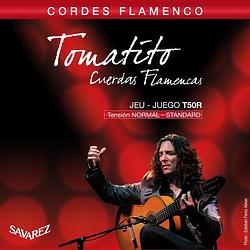 Foto van Savarez tomatito t50r normal tension flamenco snarenset
