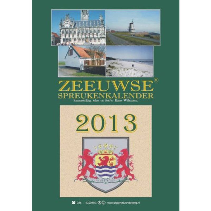 Foto van Zeeuwse spreukenkalender / 2013