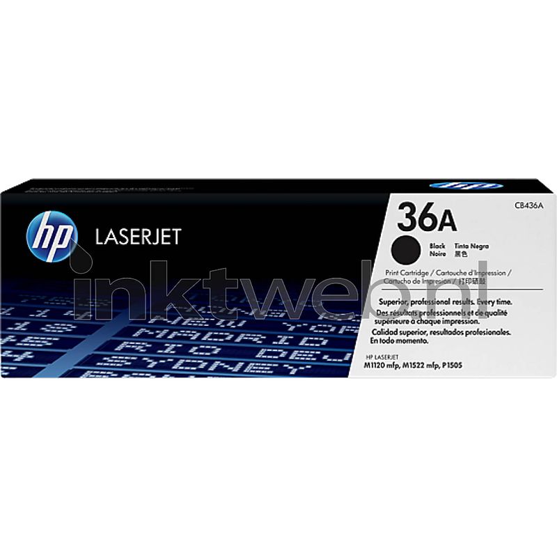 Foto van Hp 36a zwart toner