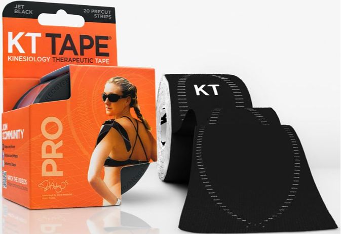 Foto van Kt tape pro strips zwart