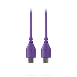 Foto van Rode sc22 purple usb-c - usb-c kabel (30 cm)