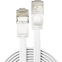 Foto van Lindy 47543 rj45 netwerkkabel, patchkabel cat 6a u/ftp 3.00 m wit snagless 1 stuk(s)