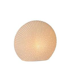 Foto van Lucide tafellamp shelly - wit - 29,8x12,5x12,5 cm - leen bakker