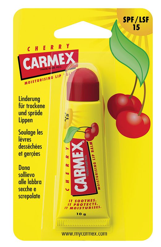 Foto van Carmex lipbalm cherry tube
