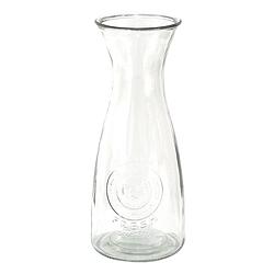 Foto van Clayre & eef karaf ø 10*27 cm transparant glas country style waterkan waterkaraf transparant waterkan waterkaraf