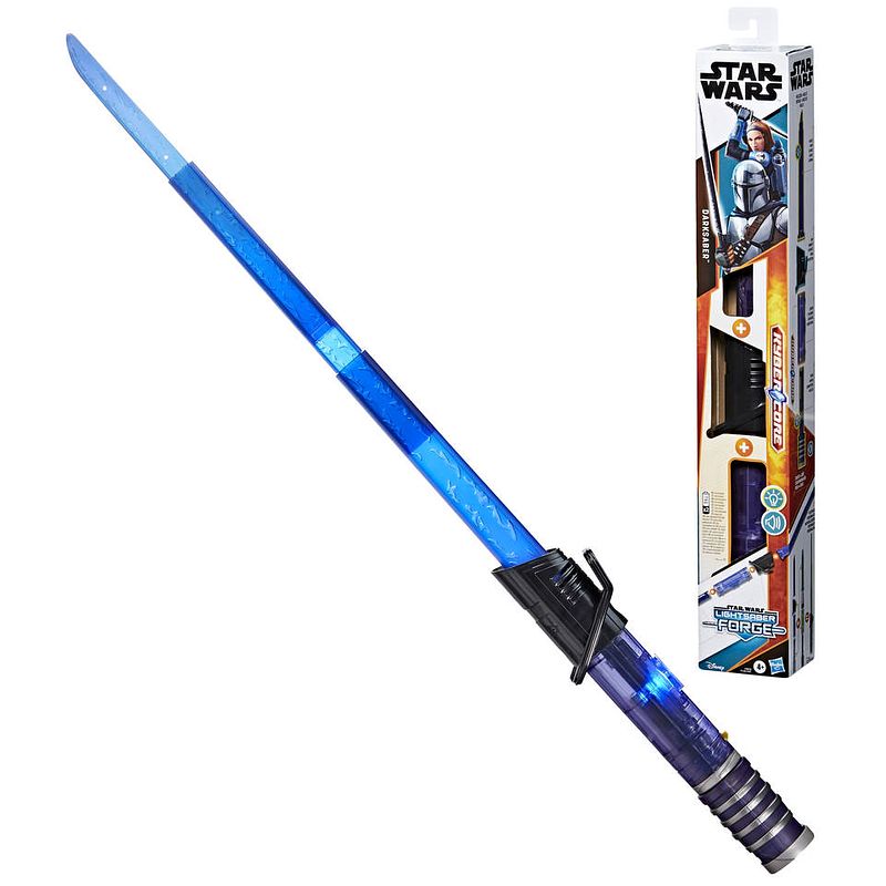 Foto van Star wars lightsaber forge kyber core darksaber