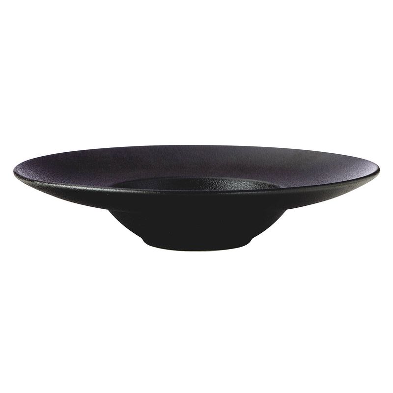 Foto van Maxwell & williams diep bord caviar black ø 28 cm