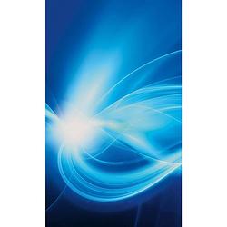 Foto van Dimex blue abstract vlies fotobehang 150x250cm 2-banen