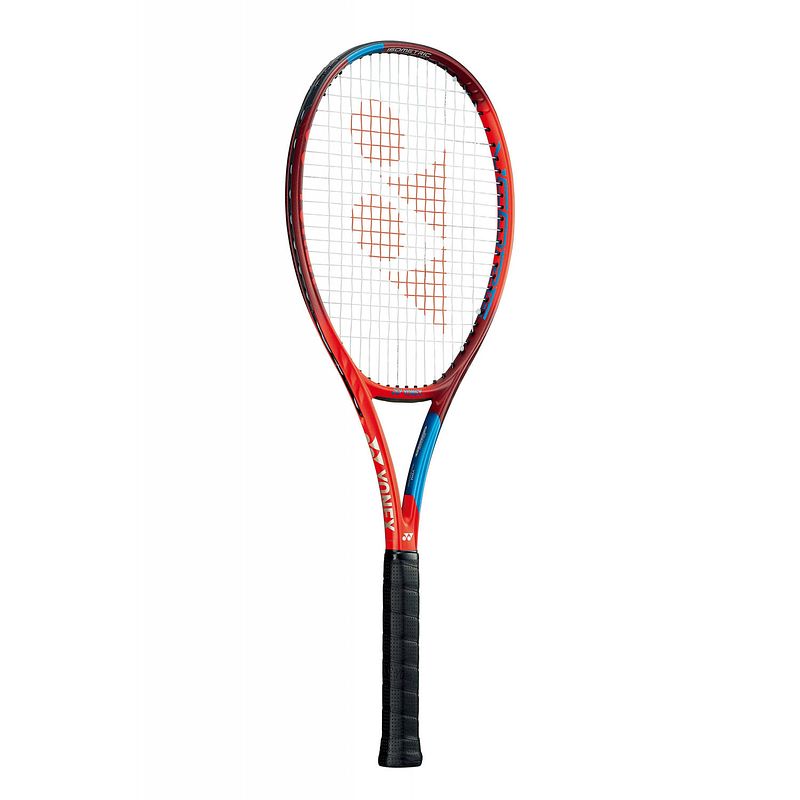 Foto van Yonex tennisracket vcore 95 grafiet rood gripmaat l2