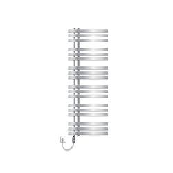 Foto van Badkamerradiator ijzer em met verwarmingselement 900w 500x1400 mm chroom