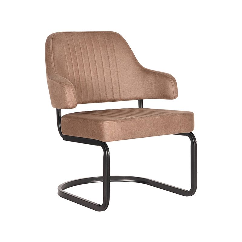 Foto van Label51 fauteuil otta - stone - microfiber