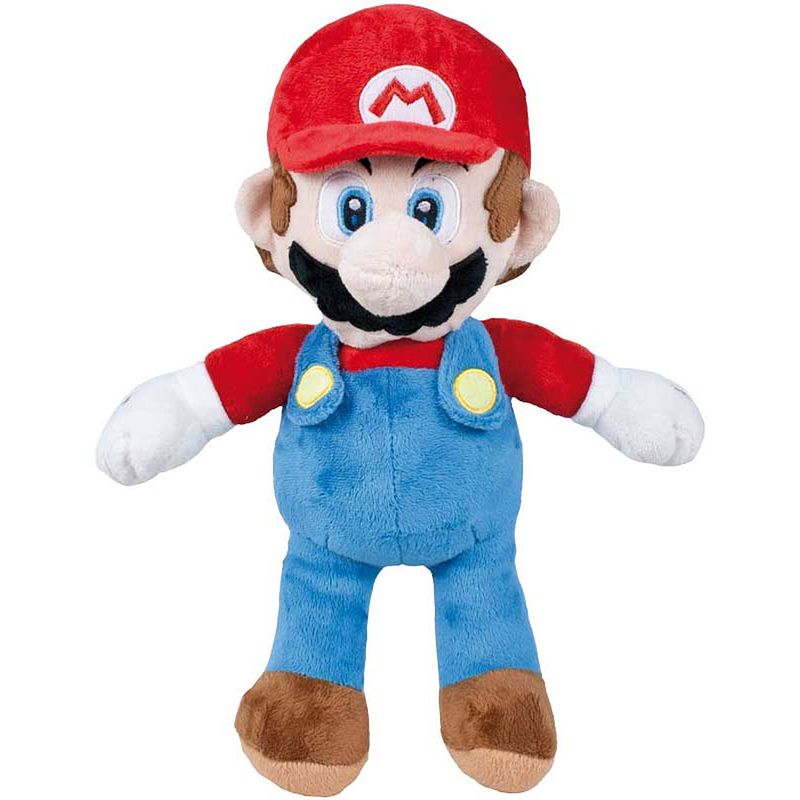 Foto van Play by play knuffel super mario 30 cm polyester blauw/rood