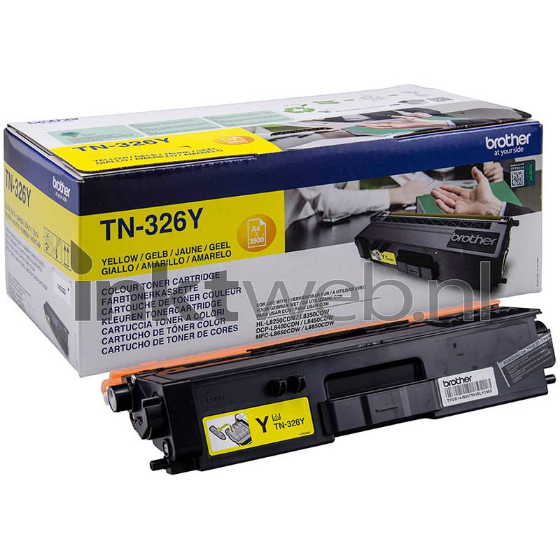 Foto van Brother tn-326y geel toner