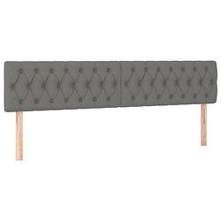 Foto van The living store hoofdbord - klassiek - bedaccessoires - 180 x 7 x 78/88 cm - duurzaam en comfortabel