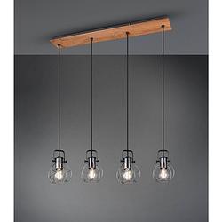 Foto van Vintage hanglamp madras - metaal - zilver