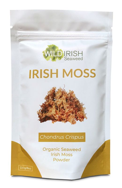 Foto van Wild irish seaweed biologisch iers mos poeder