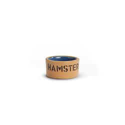 Foto van Keramieken hamsterbak hamster blauw/bge