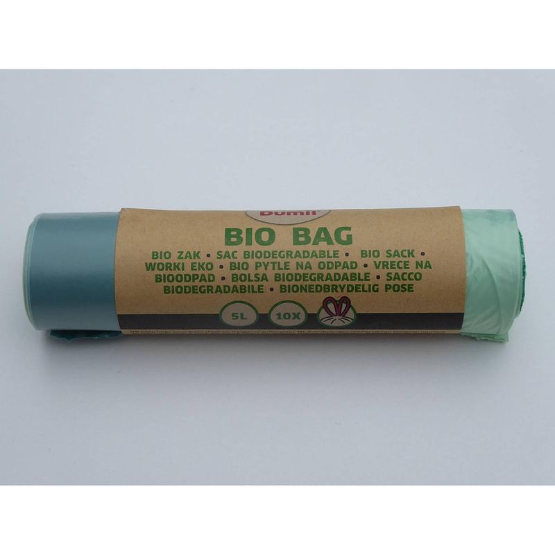 Foto van Bio bag - biozak 5 liter multipack 3 rollen van 10 zakken