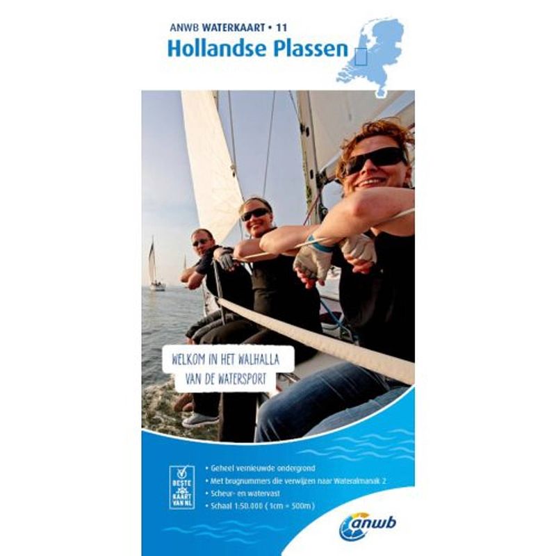 Foto van Hollandse plassen - anwb waterkaart