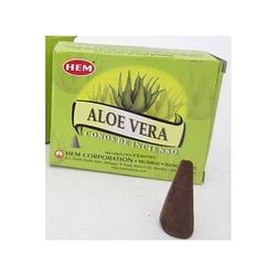 Foto van Wierook kegeltjes aloe vera - wierookstokjes