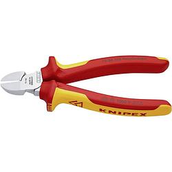 Foto van Knipex 70 26 160 vde zijkniptang met facet 160 mm