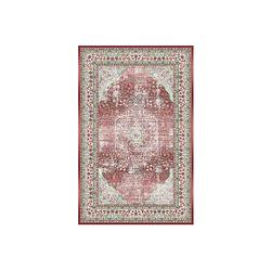 Foto van Vloerkleed vintage 160x220cm donkerrood perzisch oosters tapijt