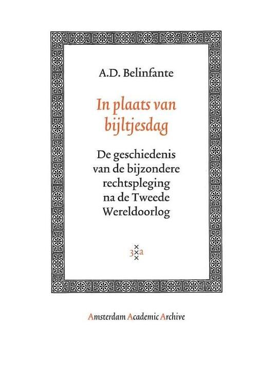 Foto van In plaats van bijltjesdag - a.d. belinfante - ebook (9789048520220)