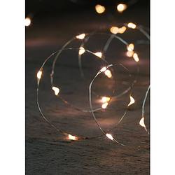 Foto van Anna collection lichtdraad - zilver - met 20 leds - warm wit - 100 cm - lichtsnoeren