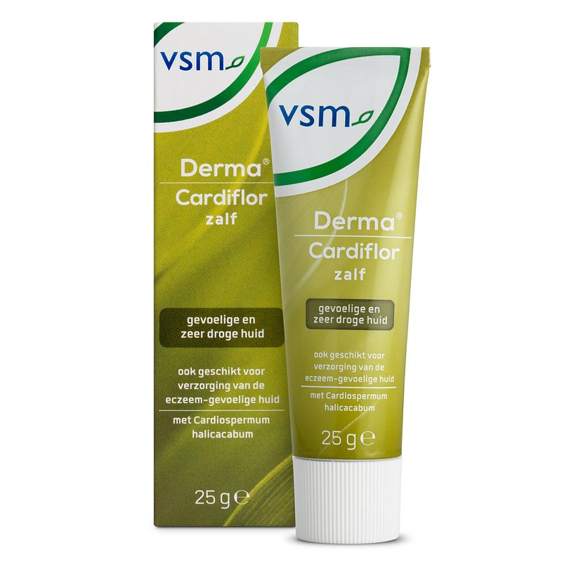 Foto van Vsm derma cardiflor zalf - gevoelige en zeer droge huid