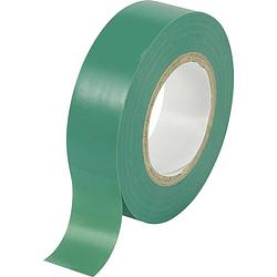 Foto van Tru components sw10-158 1564096 isolatietape groen (l x b) 10 m x 19 mm 1 stuk(s)