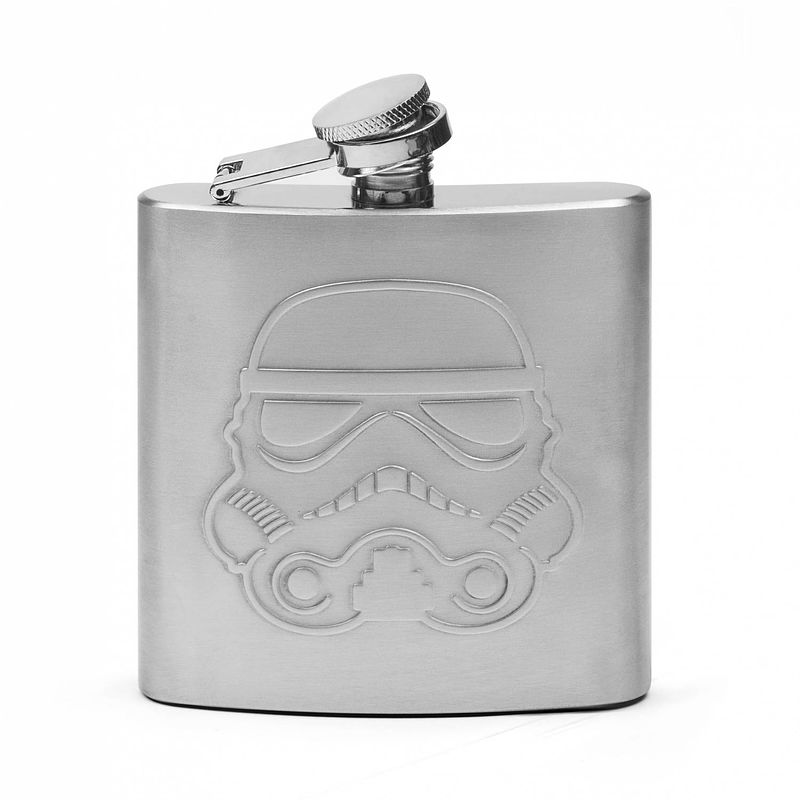 Foto van Thumbsup! originele stormtrooper heupfles 170 ml 9 x 11 x 2.5 cm