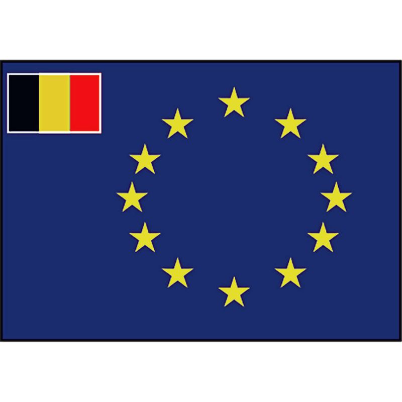 Foto van Talamex rve vlag belgie koopvaardij 70x100 - veiligheid en vlaggen