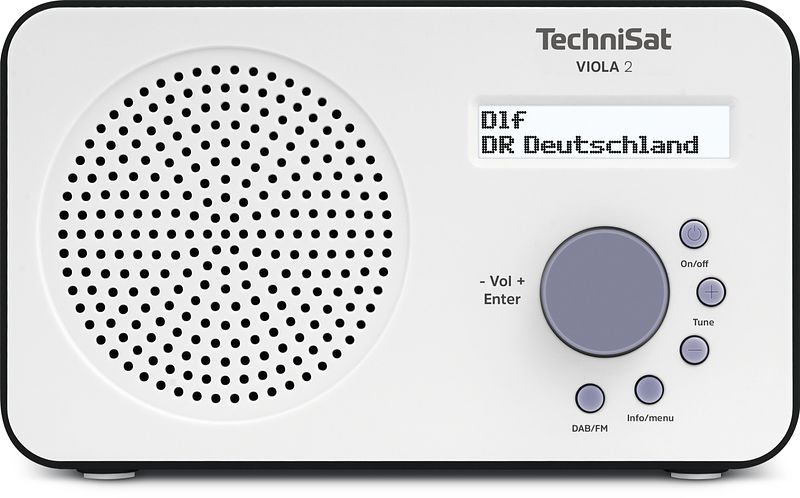 Foto van Technisat viola 2 dab radio wit