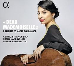 Foto van Dear mademoiselle: a tribute to nadia boulanger - cd (3760014196355)