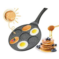 Foto van Cheffinger pancake 7 kop pancake maker - pannenkoekenpan - crêpemaker - pancake pan