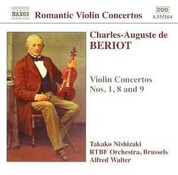 Foto van Bériot: violin concerto nos. 1, 8 & 9 - cd (0747313510429)