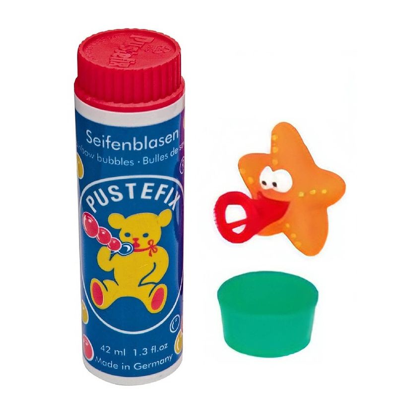 Foto van Pustefix bellenblaas zeester 42 ml multicolor