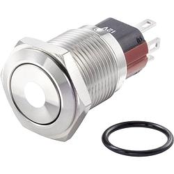 Foto van Tru components tc-7494772 tc-gq16-kf-11d/j/w/12v/s vandalismebestendige drukschakelaar 48 v/dc 2 a 1x uit/(aan) moment wit ip65 1 stuk(s)