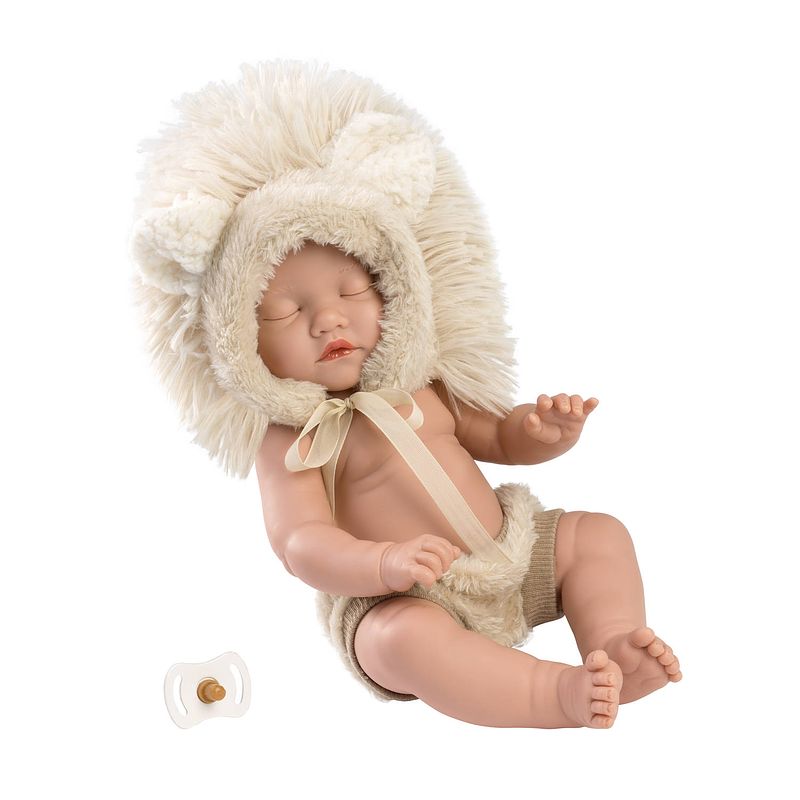 Foto van Llorens babypop slapende newborn - 31 cm