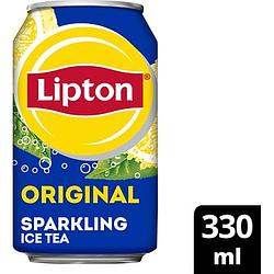 Foto van Lipton ice tea sparkling original 330ml bij jumbo