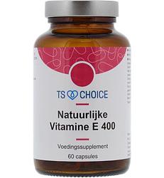 Foto van Ts choice natuurlijke vitamine e 400 capsules