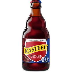 Foto van Kasteelbier rouge 0% fles 330ml bij jumbo