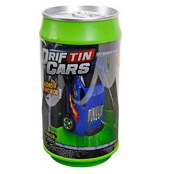 Foto van Driftin mini raceauto in blik blauw