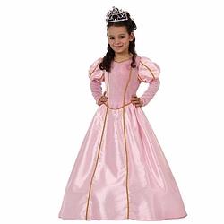 Foto van Prinsessen kostuum voor meisjes roze 140 (10-12 jaar) - carnavalsjurken