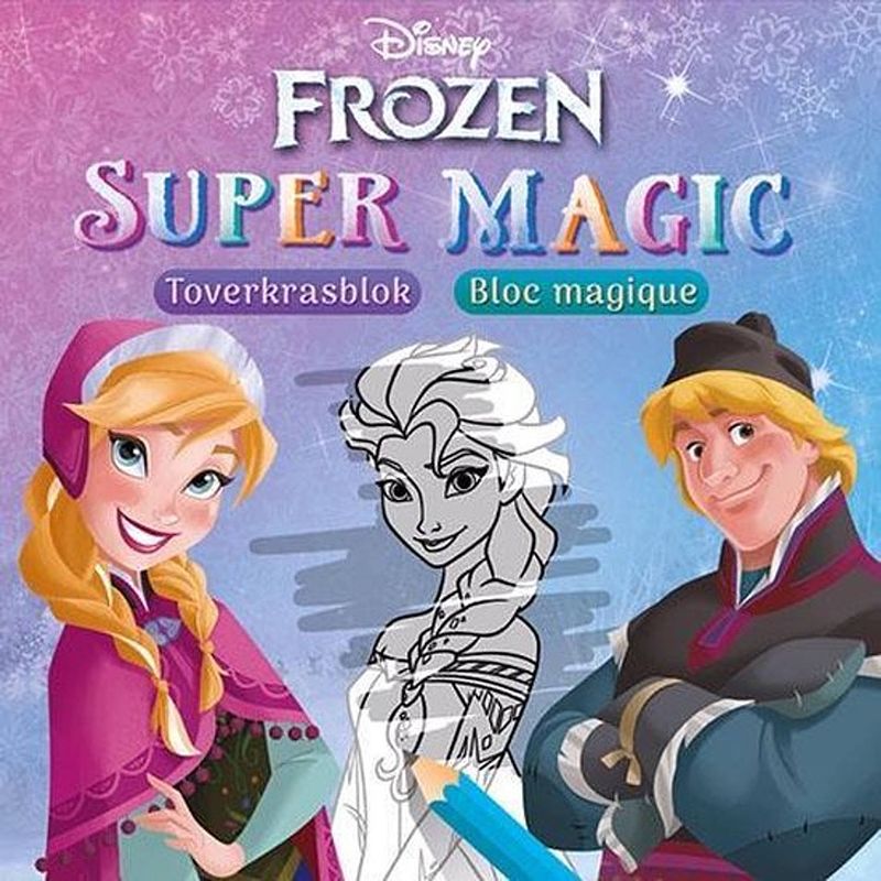 Foto van Disney super magic toverkrasblok frozen