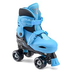 Foto van Xootz rolschaatsen quad skates jongens blauw maat 32/35