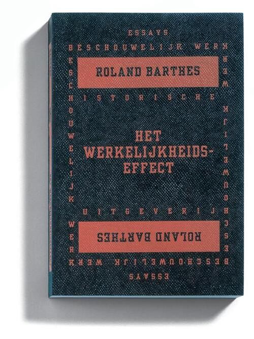 Foto van Het werkelijkheidseffect - r. barthes - paperback (9789065541239)