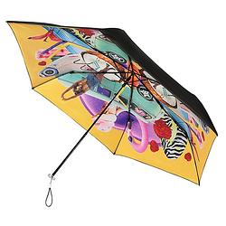 Foto van Minimax paraplu upf50+ 92 cm polyester zwart/geel